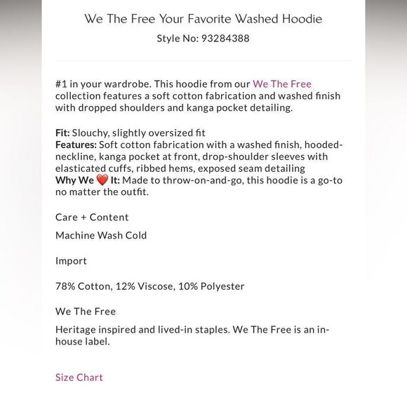 Free People We the Free Your Favorite Washed Hoodie Blissful Combo Blue - Picture 4 of 7